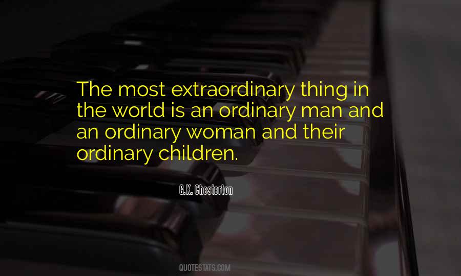 Quotes About Ordinary Woman #147022