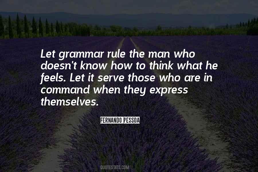 Grammar Rule Sayings #1554682
