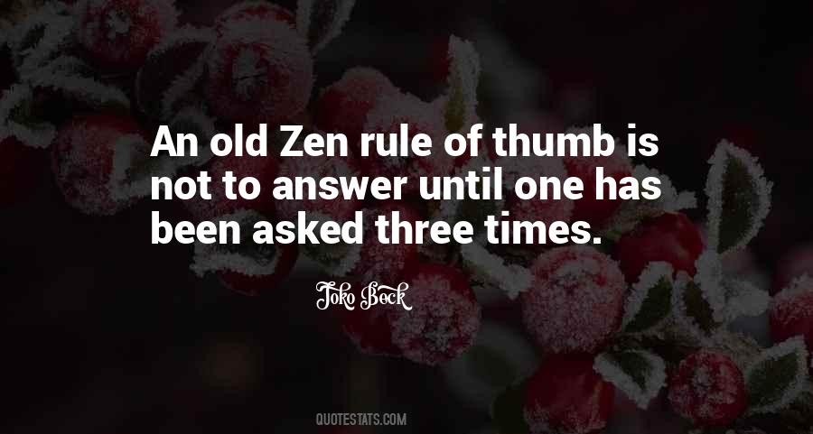 Rule Of Three Sayings #1410813