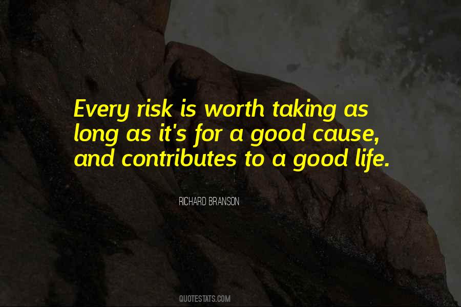 Good Risk Sayings #1111019
