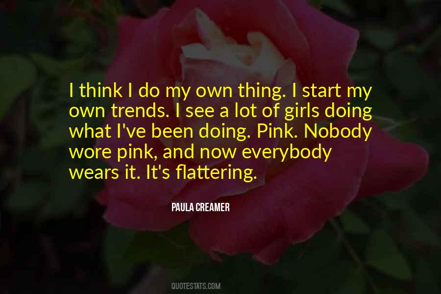 Think Pink Sayings #1492382
