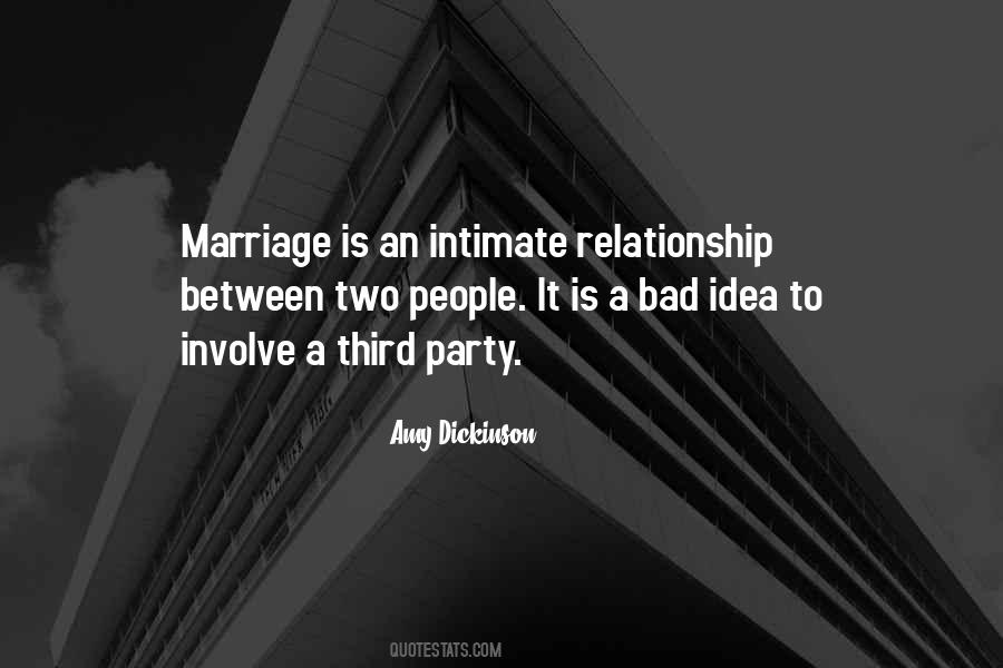 Quotes About Third Party In A Relationship #325350