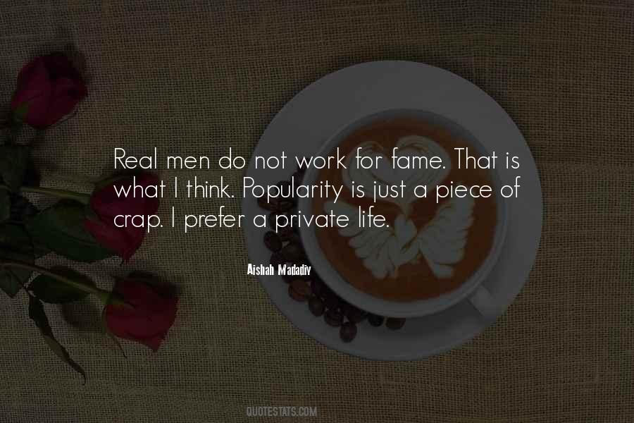 Quotes About Real Men #1516052