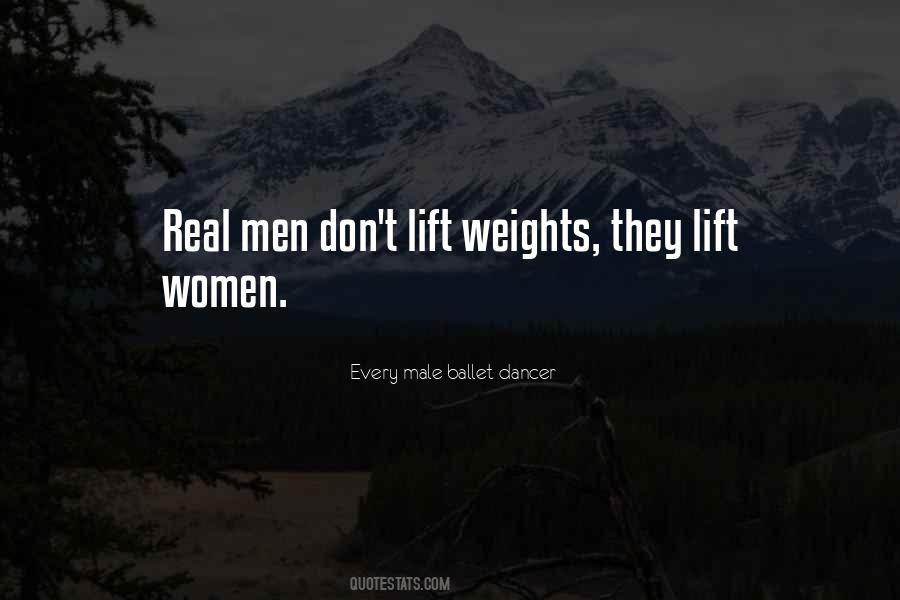 Quotes About Real Men #1581614