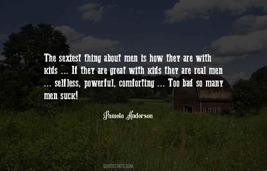 Quotes About Real Men #1773632