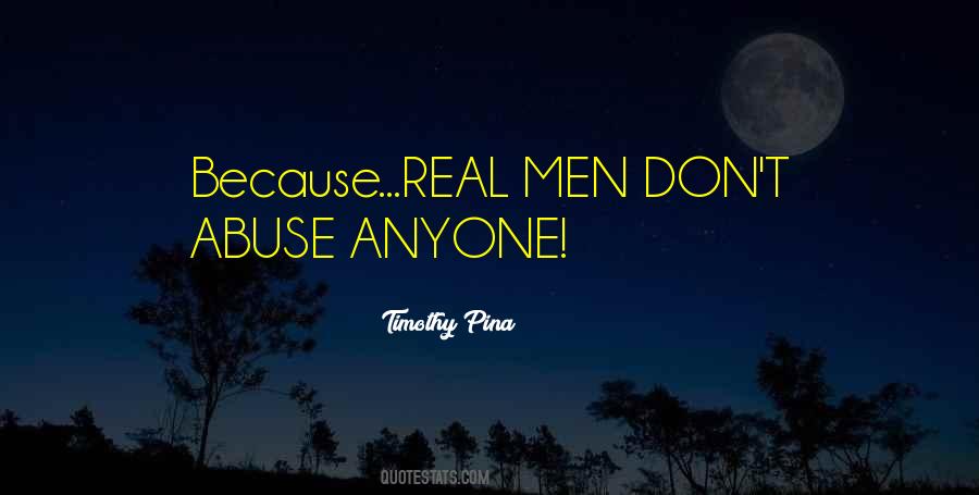 Quotes About Real Men #29679