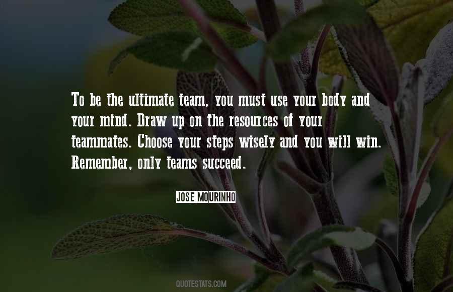 Quotes About Team And Winning #371317
