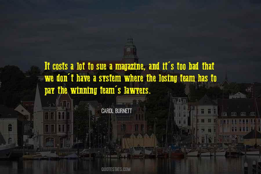 Quotes About Team And Winning #684892