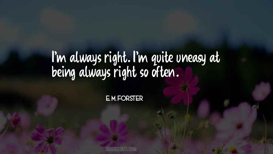 Always Right Sayings #1421106