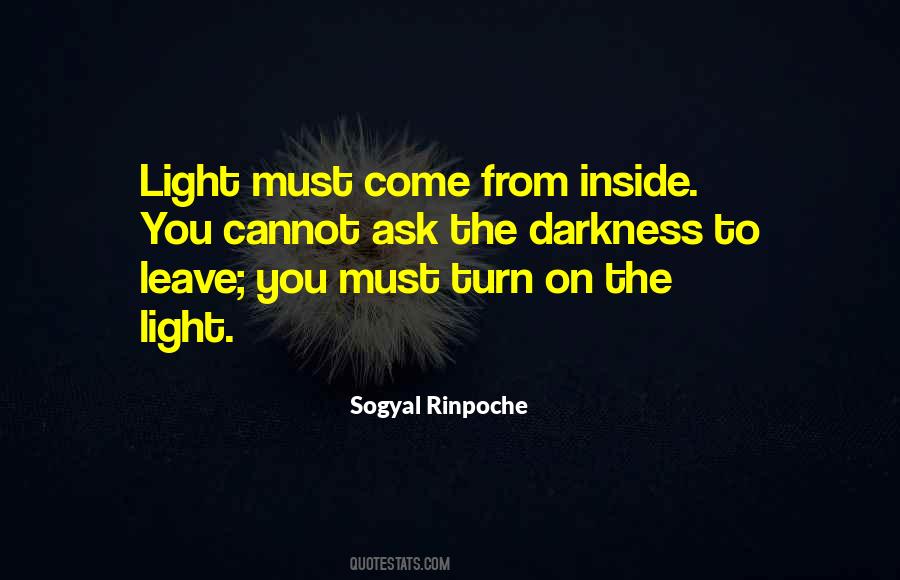 Sogyal Rinpoche Sayings #1197089