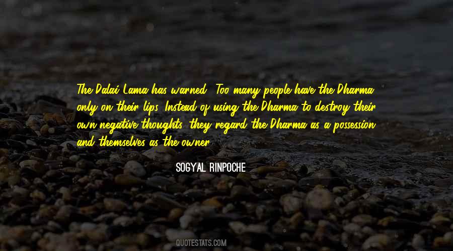 Sogyal Rinpoche Sayings #973785