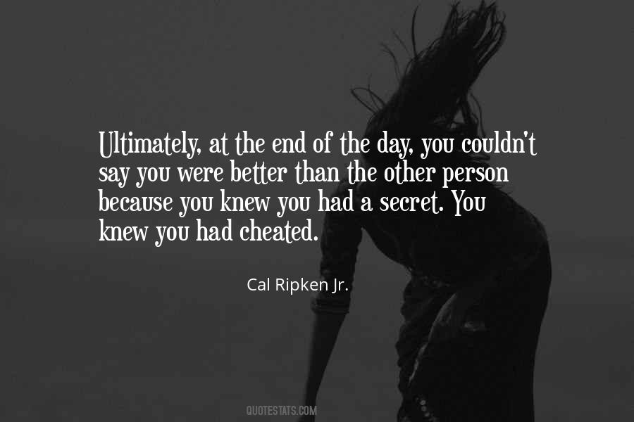 Cal Ripken Sayings #937325
