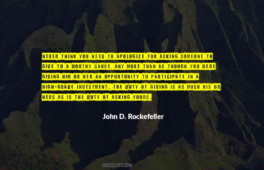 John Rockefeller Sayings #1502485