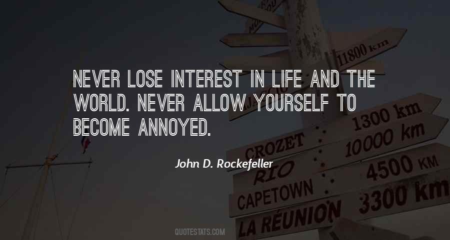 John Rockefeller Sayings #1624658