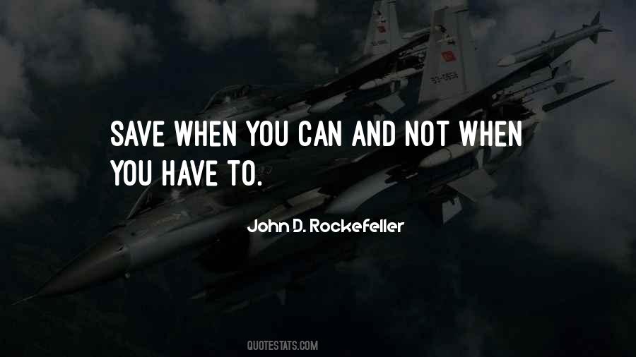 John Rockefeller Sayings #624422