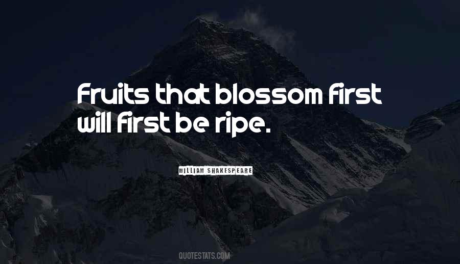 Quotes About First Fruits #1866997