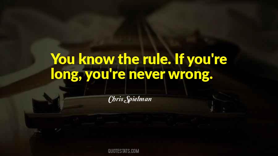 Never Wrong Sayings #286270