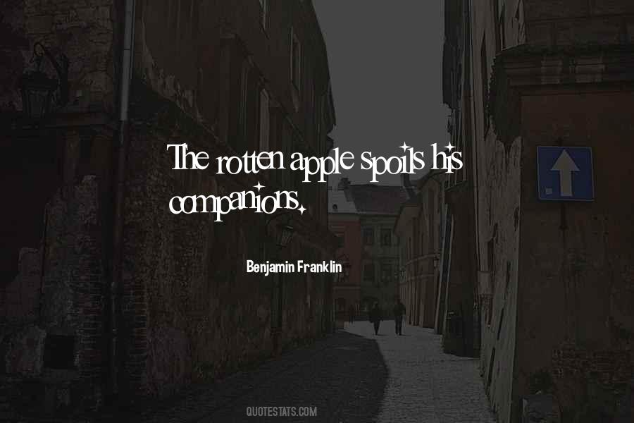 Rotten Apple Sayings #583162