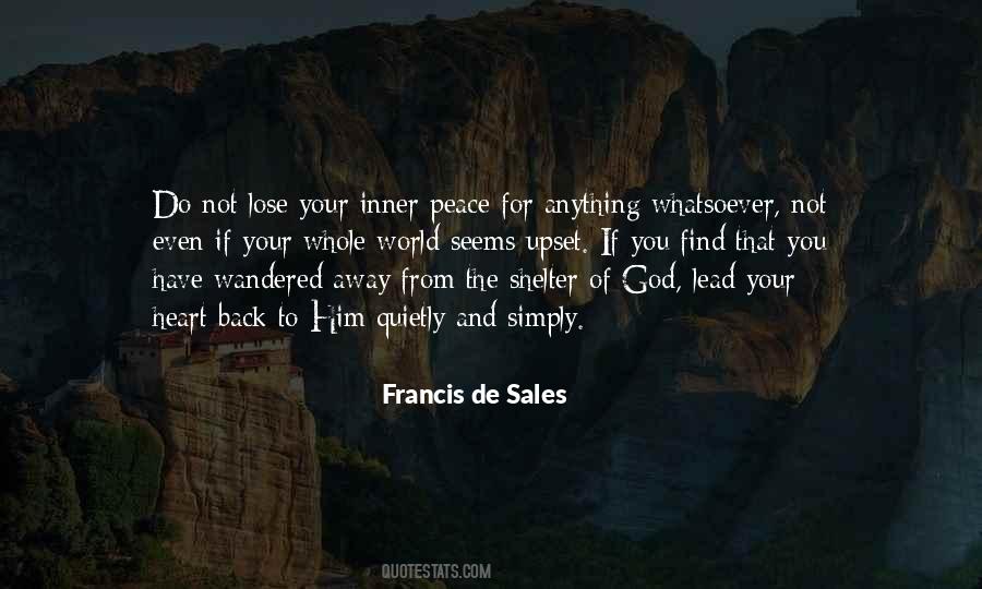 Francis De Sales Sayings #257095