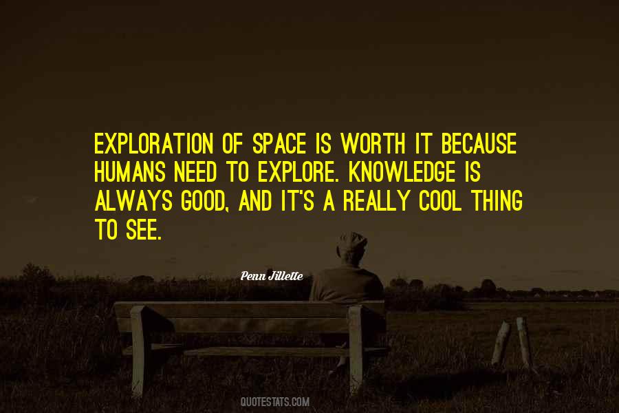 Quotes About Exploration Of Space #1085607