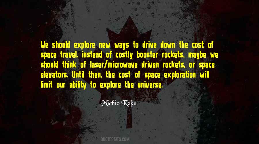 Quotes About Exploration Of Space #1636807