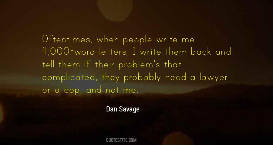 Dan Savage Sayings #1429315
