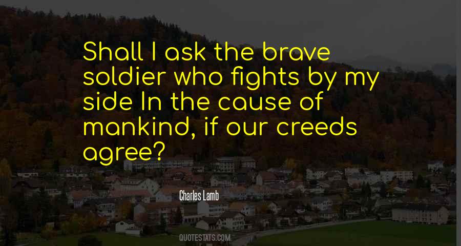 Brave Soldier Sayings #587084