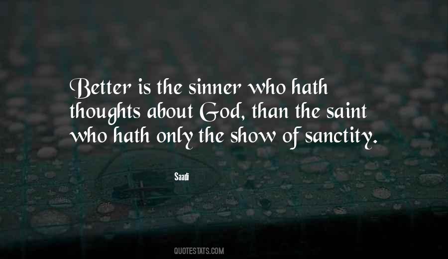 Sinner Saint Sayings #1406204
