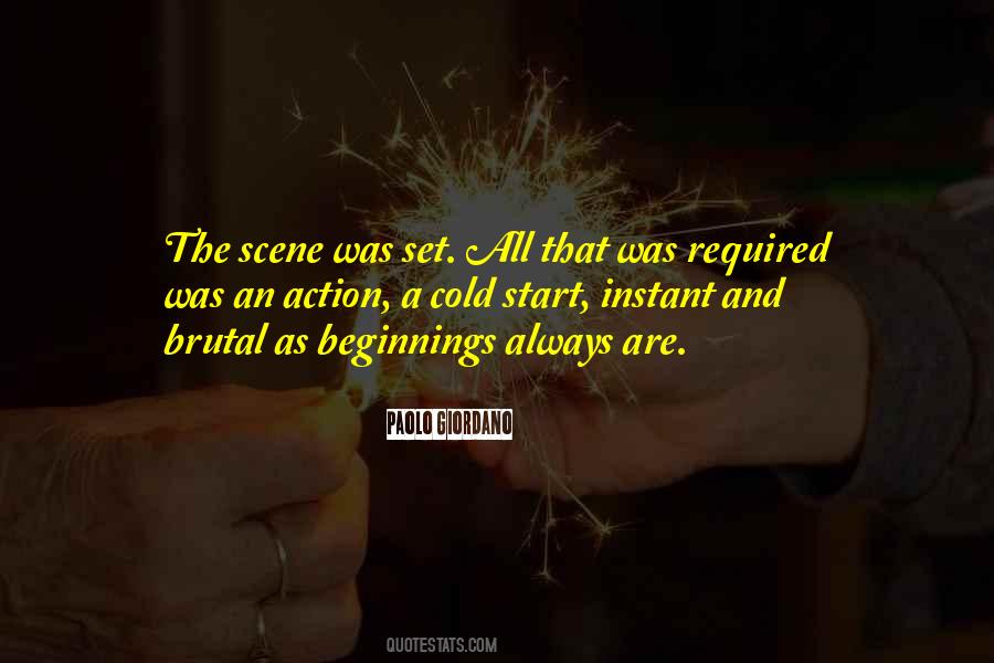 Set The Scene Sayings #1790282