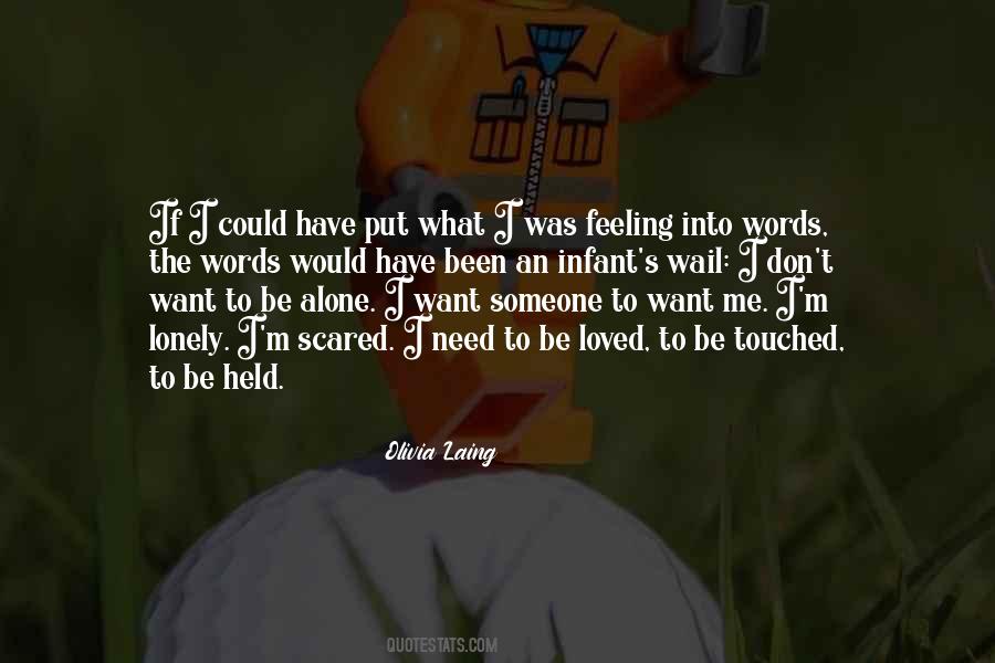Feeling Scared Sayings #1404654