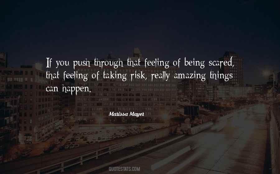 Feeling Scared Sayings #1428060