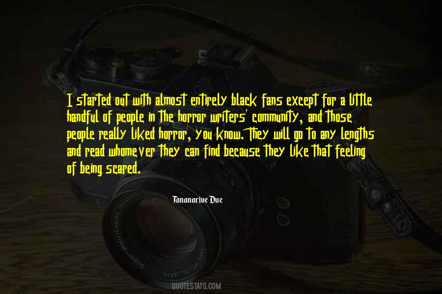 Feeling Scared Sayings #163627