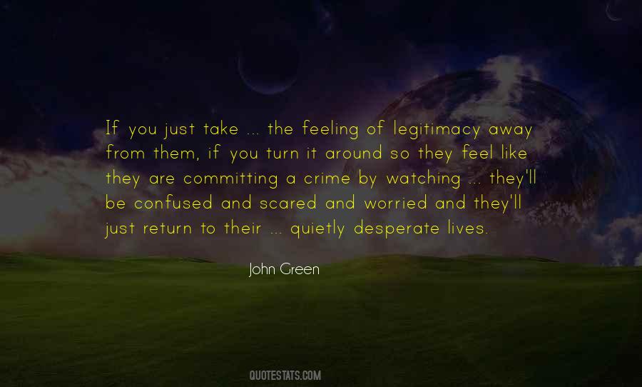 Feeling Scared Sayings #1677849