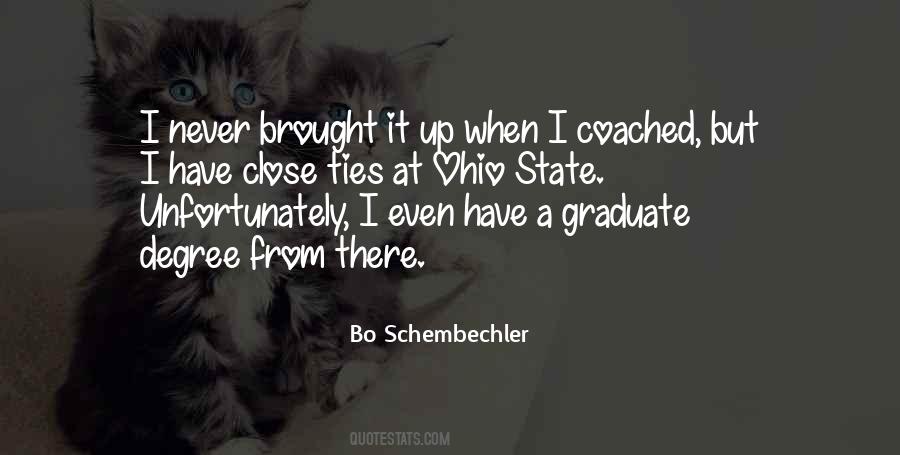 Bo Schembechler Sayings #1001520