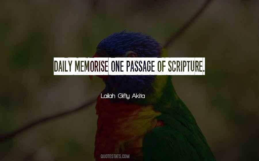 Daily Scripture Sayings #717108