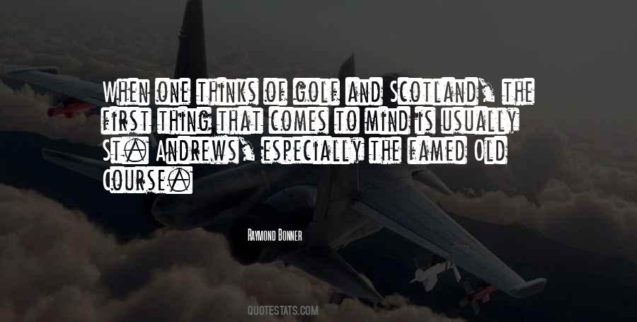 Scotland Golf Sayings #379568