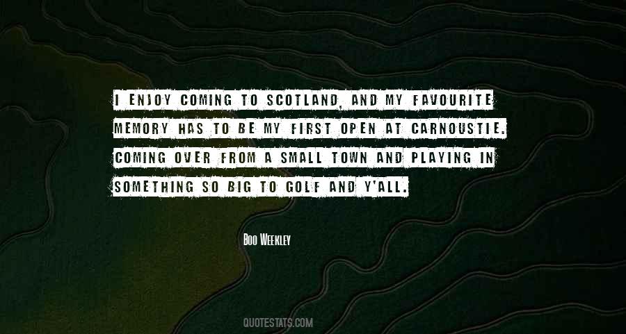 Scotland Golf Sayings #597856