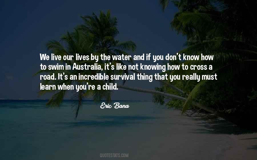 Learn To Swim Sayings #1598800