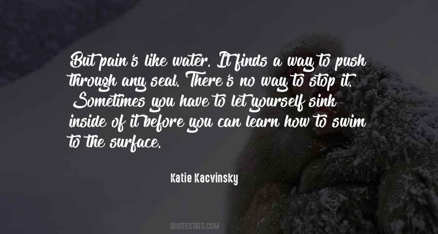 Learn To Swim Sayings #561976