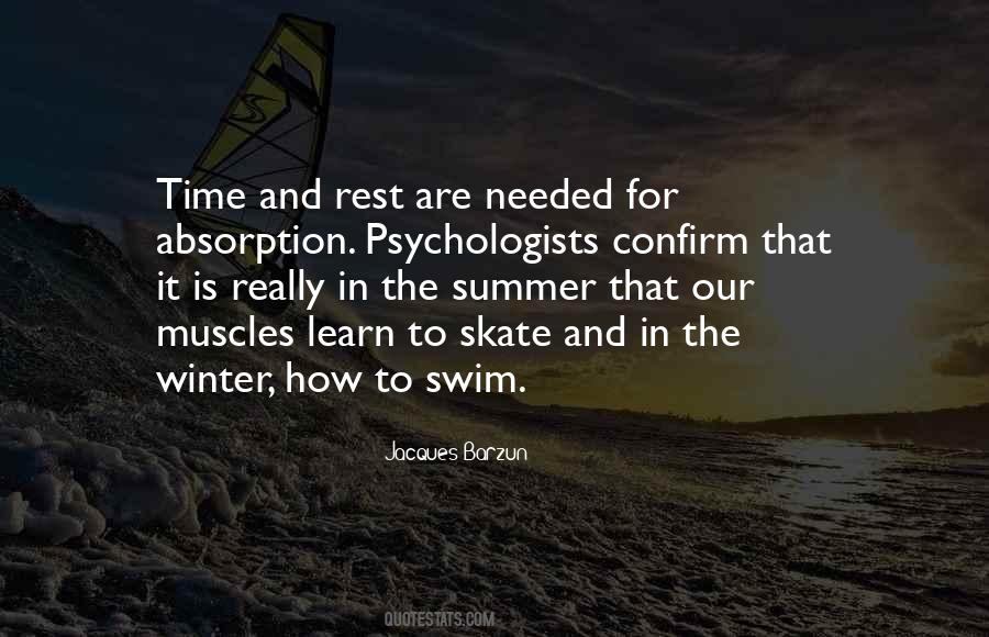 Learn To Swim Sayings #82480