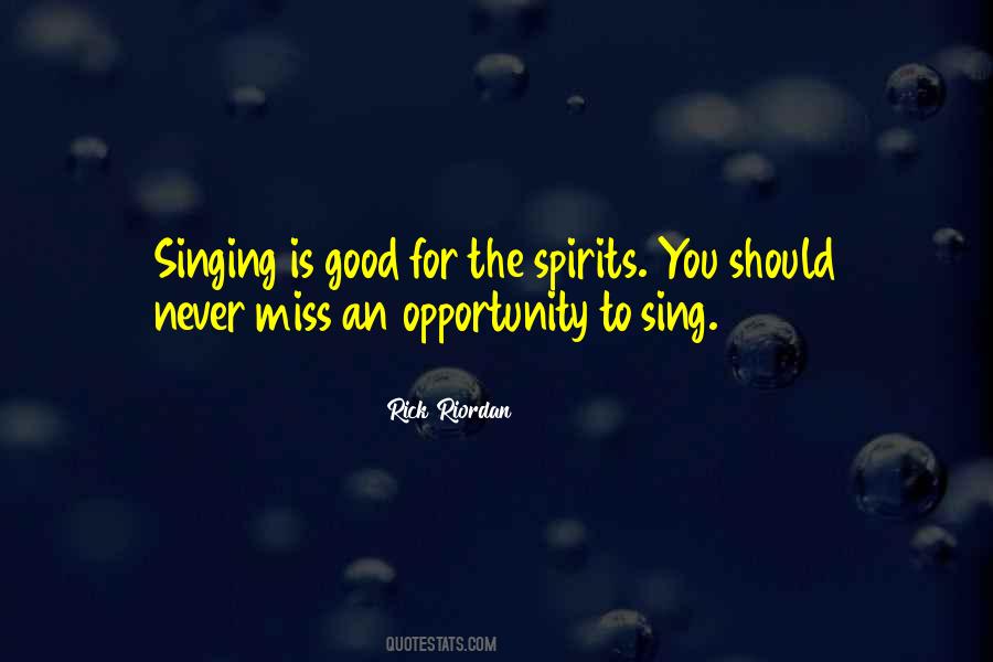 Good Singing Sayings #195813