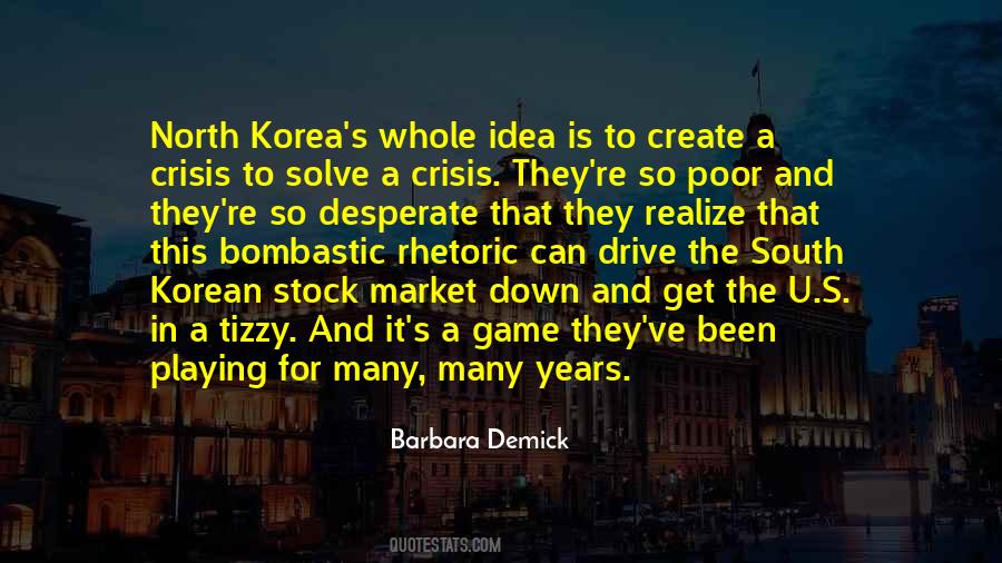 Quotes About North And South Korea #1214547