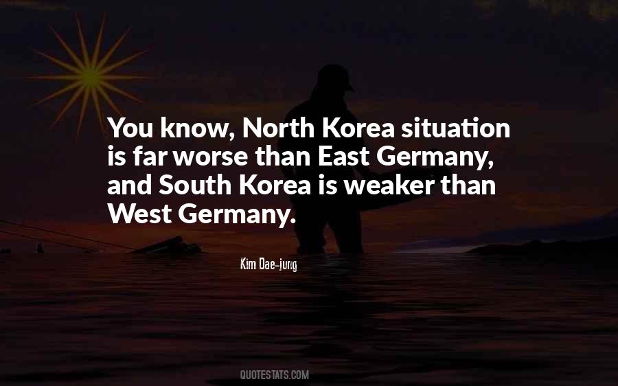 Quotes About North And South Korea #868064