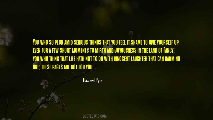 Short Serious Sayings #1151345
