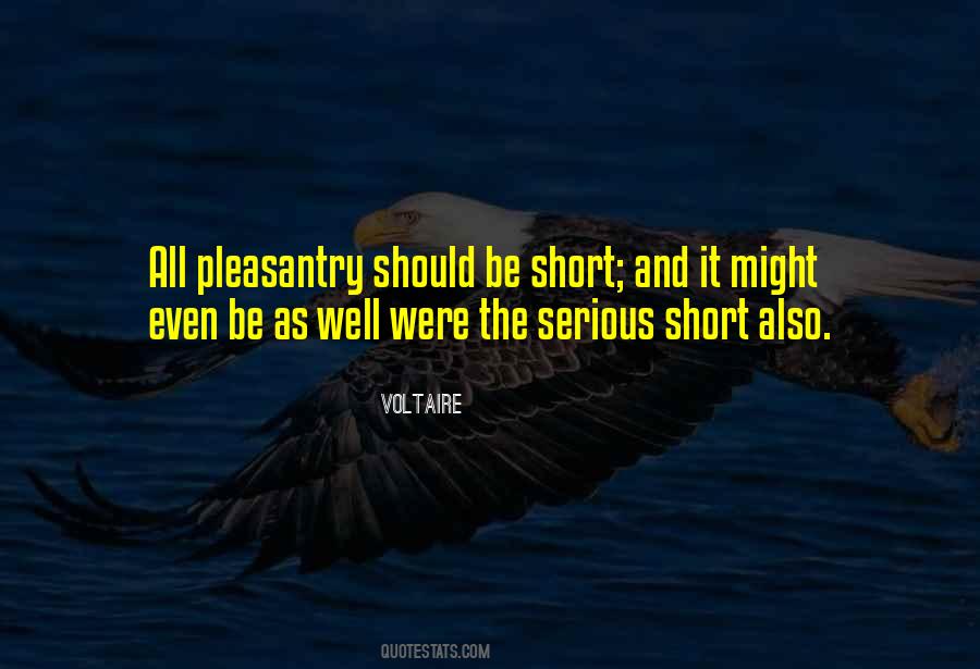 Short Serious Sayings #869909