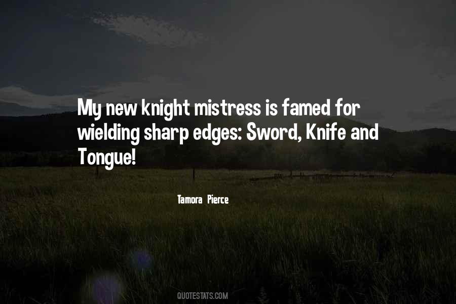 Sharp Knife Sayings #283283