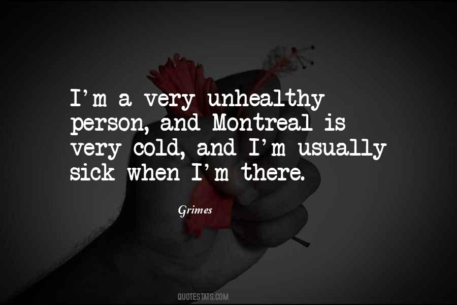 Cold Sick Sayings #587383