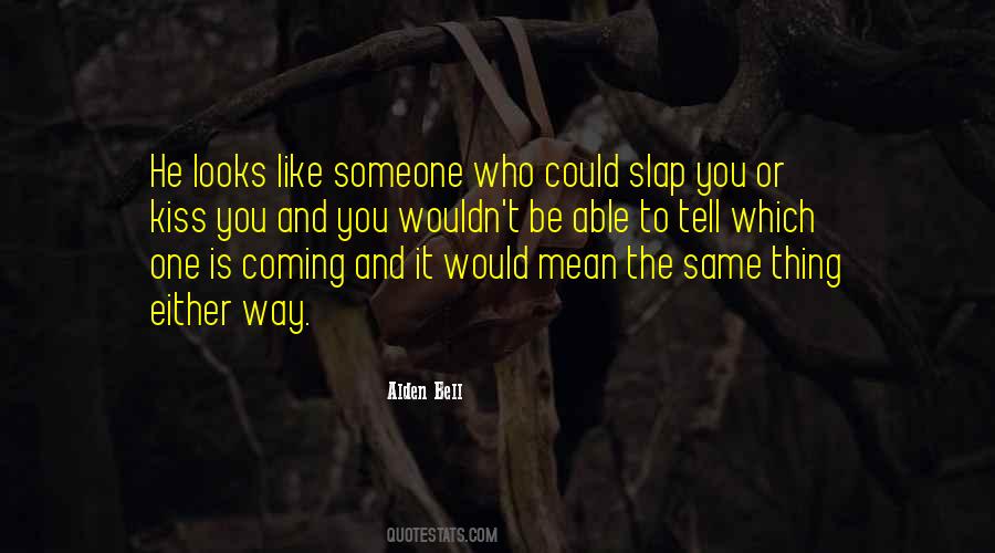 Slap Someone Sayings #870301