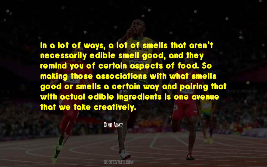 Smell Good Sayings #276114