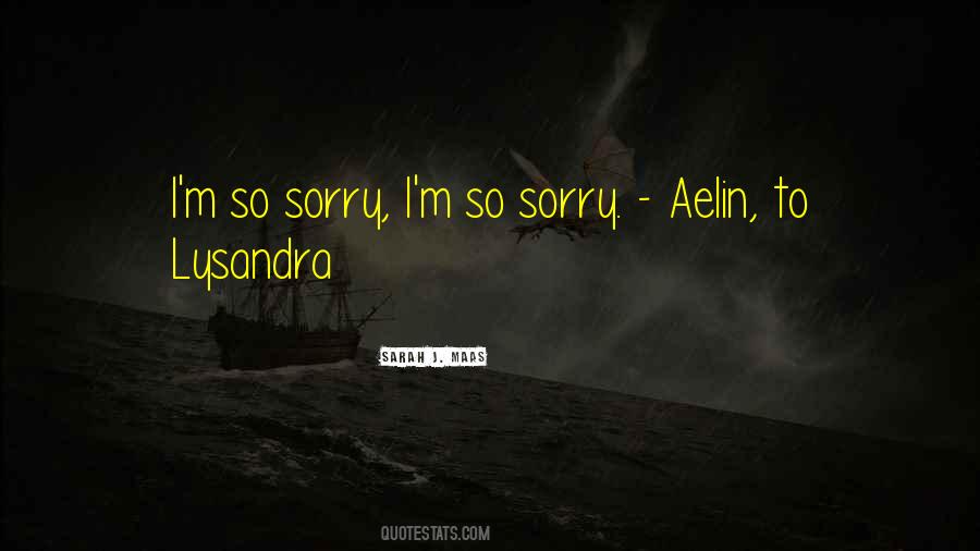 So Sorry Sayings #1851281